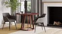 Aldo Round Dining Table Walnut