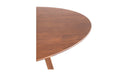 Aldo Round Dining Table Walnut