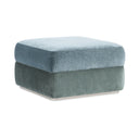 Parity Storage Ottoman - 28" - Peacock by Caracole