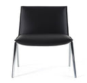 Cedric - Modern Camel Vegan Leather Accent Chair