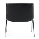 Cedric - Modern Black Vegan Leather Accent Chair