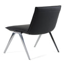 Cedric - Modern Black Vegan Leather Accent Chair