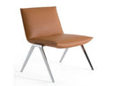 Cedric - Modern Camel Vegan Leather Accent Chair