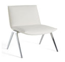Cedric - Modern Black Vegan Leather Accent Chair