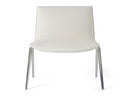 Cedric - Modern White Vegan Leather Accent Chair