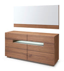 Ceres - Contemporary LED Walnut Dresser