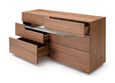 Ceres - Contemporary LED Walnut Dresser