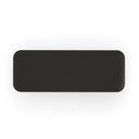Overlap Rectangle Dining Table Dark