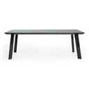 Chadwick Modern Ebony & Rosegold Dining Table