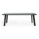 Chadwick Modern Ebony & Rosegold Dining Table