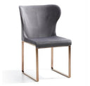 Chadwick Modern Ebony & Rosegold Coffee Table