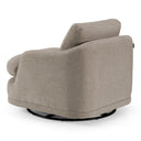 Chantry - Modern Grey Sand Fabric Swivel Accent Chair
