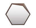 Chelton - Modern Walnut Mirror