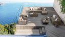 Chic Opening Coffee Table by Talenti, outdoor setting