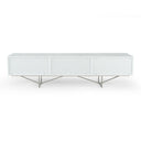 Chrysler Modern White TV Stand