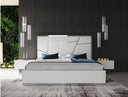Chrysler Modern White 4-Piece Bedroom Set