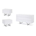 Crawford Modern Clear Glass Square Dining Table