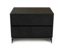 Cirque - Modern Black Ash Nightstand