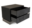 Cirque - Modern Black Ash Nightstand