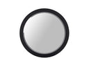 Cirque - Modern Black Ash Round Mirror