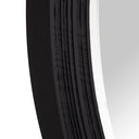 Cirque - Modern Black Ash Round Mirror