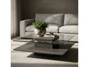 Makai Modern Black & Walnut Coffee Table