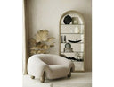 Clarity - Contemporary Light Grey Fabric Accent Chair