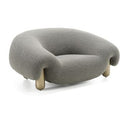 Clarity - Contemporary Light Grey Fabric Accent Chair