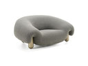 Clarity - Contemporary Grey Fabric Accent Chair
