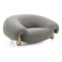 Clarity - Contemporary Grey Fabric Accent Chair