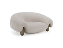 Clarity - Contemporary Light Grey Fabric Accent Chair