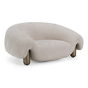 Clarity - Contemporary Light Grey Fabric Accent Chair