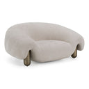 Clarity - Contemporary Light Grey Fabric Accent Chair