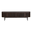 Clifton - Modern Smoked Ash Tall TV Stand
