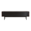 Clifton - Modern Smoked Ash Tall TV Stand