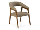 Jordan Modern Grey & Walnut Dining Chair (Set of 2)
