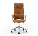 Clyne - Modern Black Vegan Leather Executive Office Chair