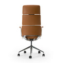 Clyne - Modern Camel Vegan Leather Executive Office Chair