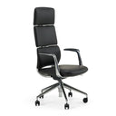 Clyne - Modern Black Vegan Leather Executive Office Chair