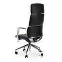 Clyne - Modern Black Vegan Leather Executive Office Chair