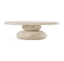 Coates - Modern Beige Fiberform Coffee Table