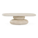Coates - Modern Beige Fiberform Coffee Table