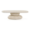 Coates - Modern Beige Fiberform Coffee Table