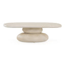 Coates - Modern Beige Fiberform Coffee Table