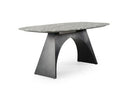 Colbert - Modern Black & White Marble Dining Table