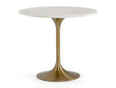 Talin Modern Black Crocodile & Rosegold Dining Table