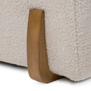 Conrad - Modern Beige Fabric Sectional Sofa With 3 Recliners