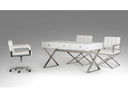 Congress Transitional White Crocodile Office Desk