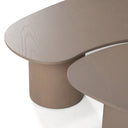Connie - Modern White Oak Nesting Coffee Table Set