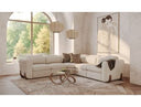 Conrad - Modern Brown Leather Sectional Sofa with 3 Recliners
